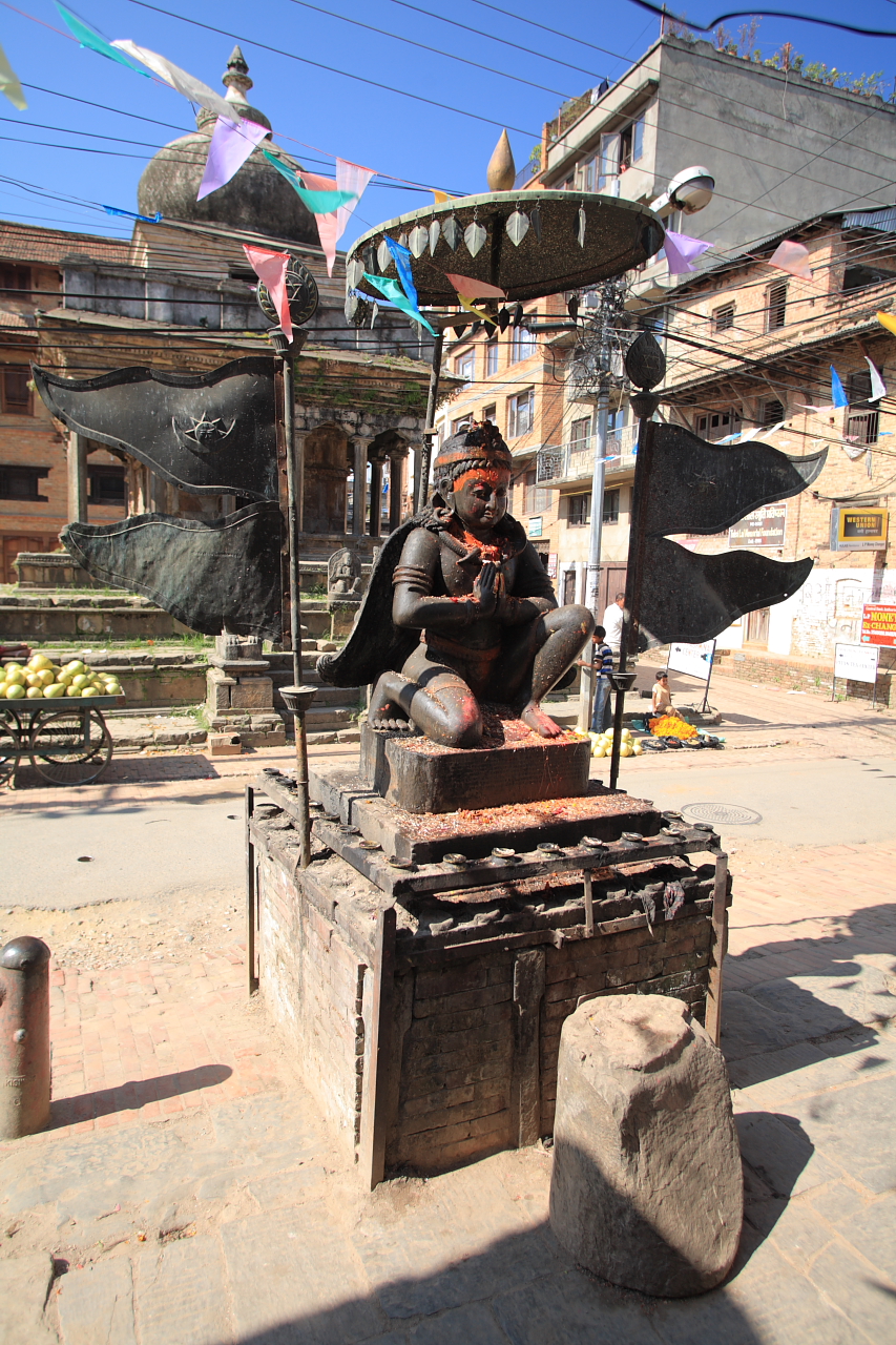 Garuda in Durbar Square in Patan