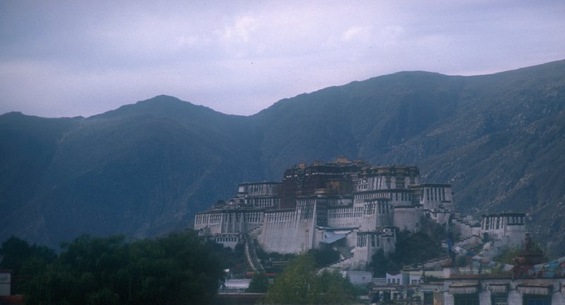 The Potala, in Lhasa, Tibet