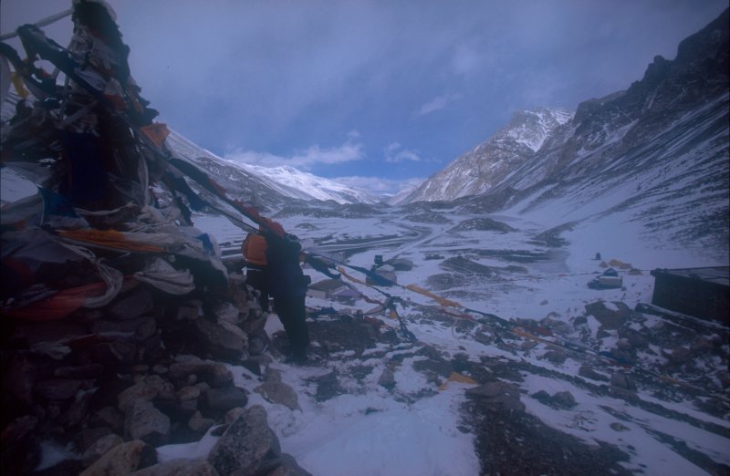 Everest North Face Base Camp